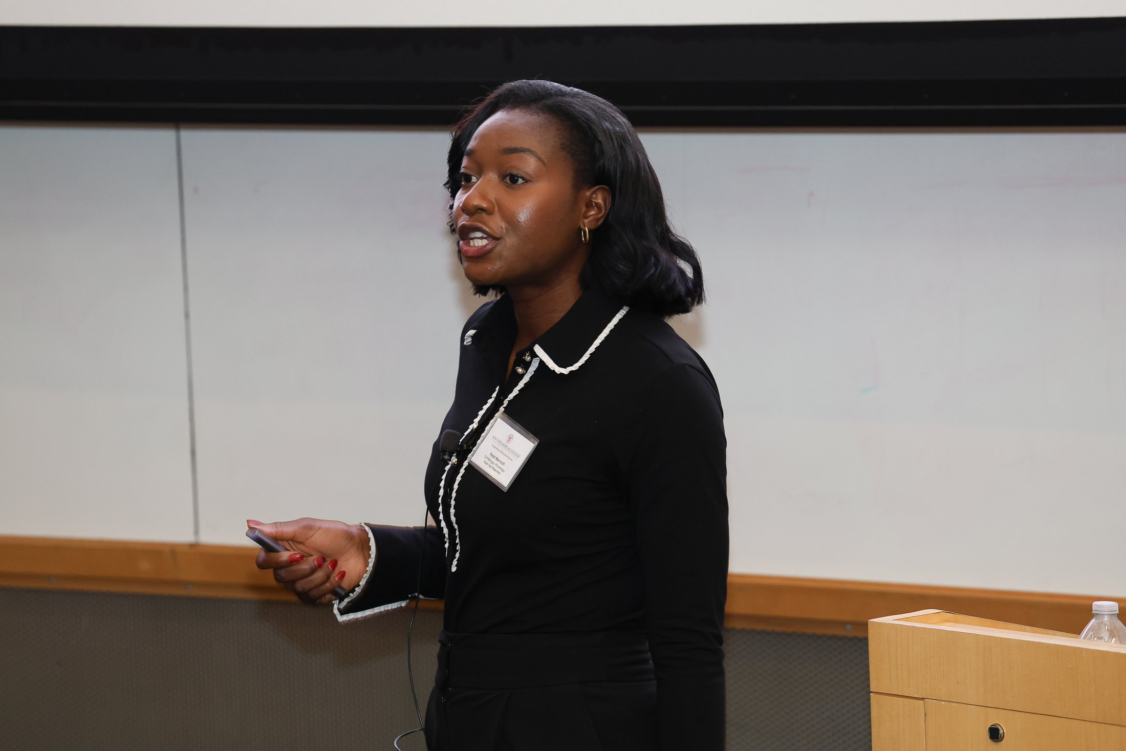 Research presentation at the Graduate Student Research Forum